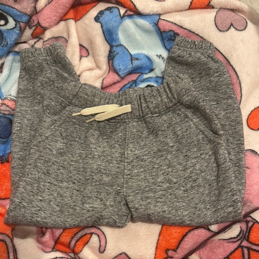 Gray Kids Jogger Shorts